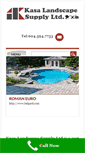 Mobile Screenshot of kasalandscapesupply.com